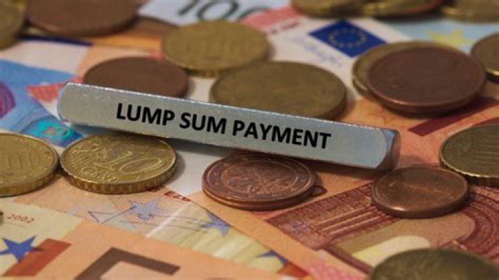 Can a lump sum payment be alimony?