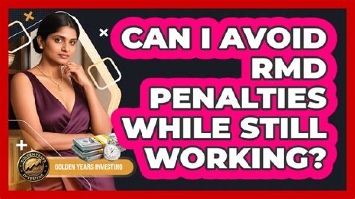 Can I avoid RMD?