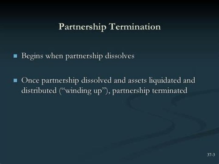 Can partnership be easily terminated?