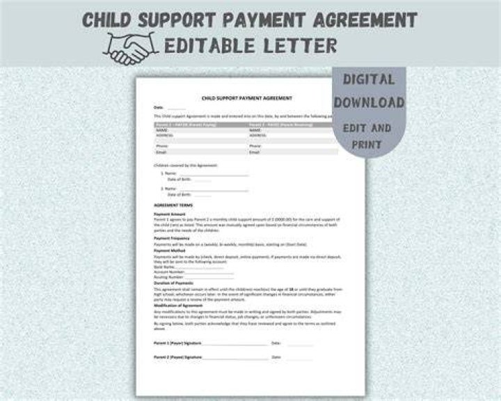 Do child support payments automatically stop?