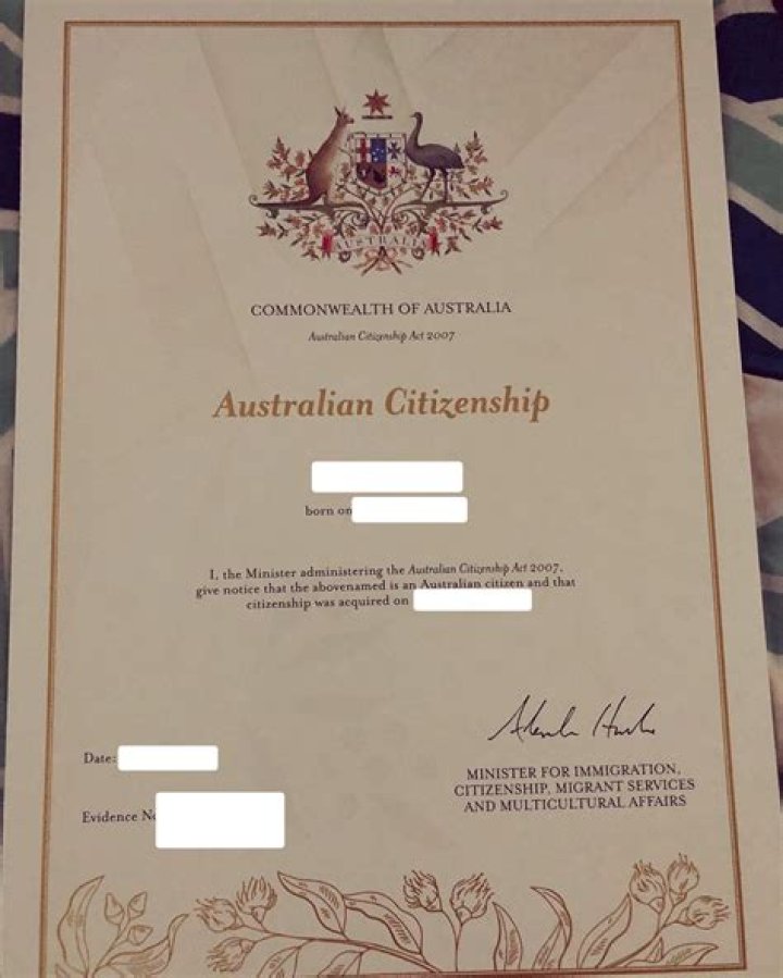Does Australian citizenship expire?