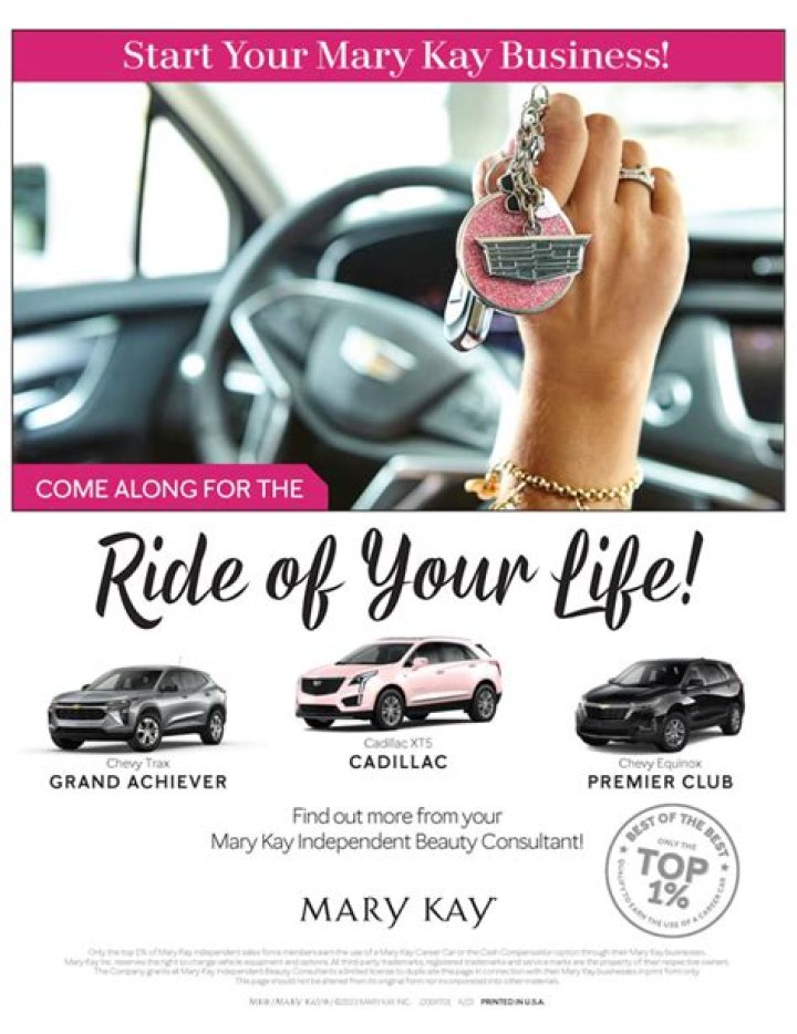 Does Mary Kay pay for your car?