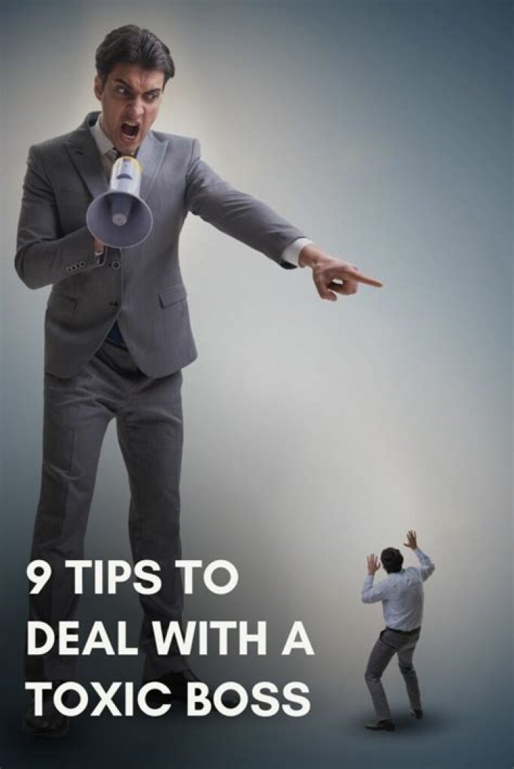 How do you beat a toxic boss?