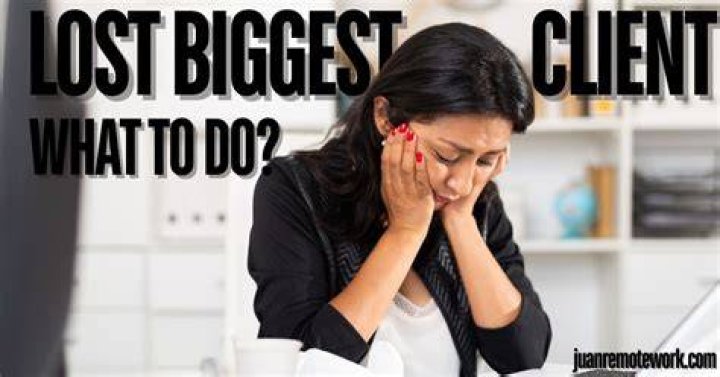 How do you deal with losing a client?