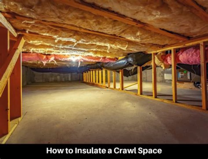 How do you insulate a crawl space floor?