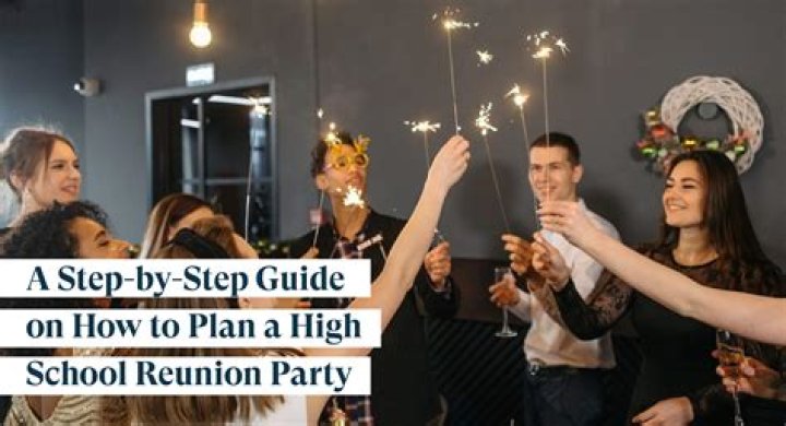 How do you plan a successful class reunion?