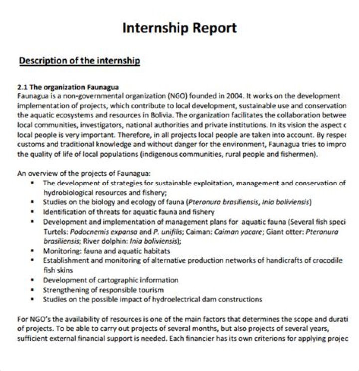 How do you report an internship salary?