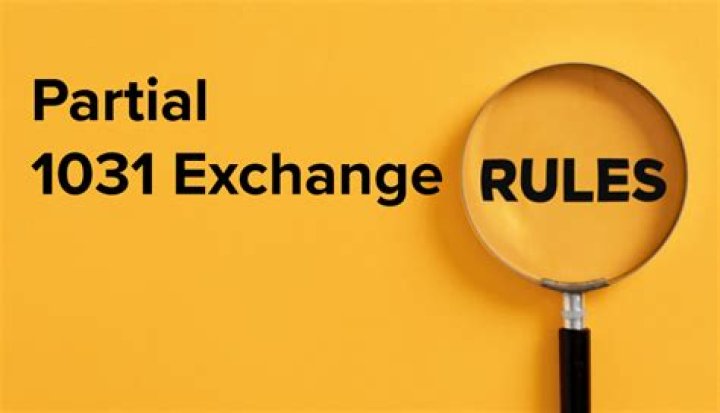 How is a partial 1031 taxed?