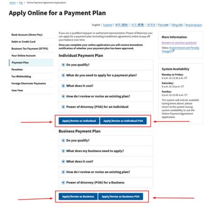 How long does an IRS payment plan take?