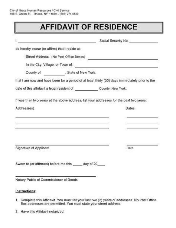 How long does it take to establish residency NY?