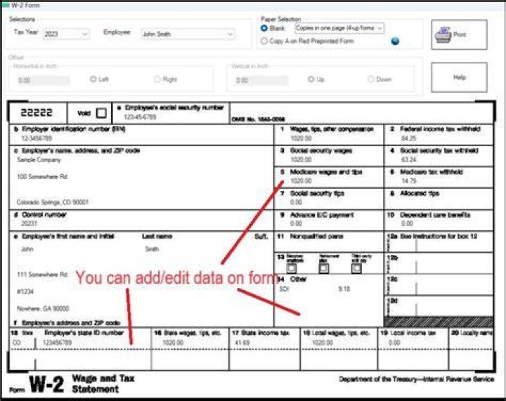 How many W-2 copies do employees get?