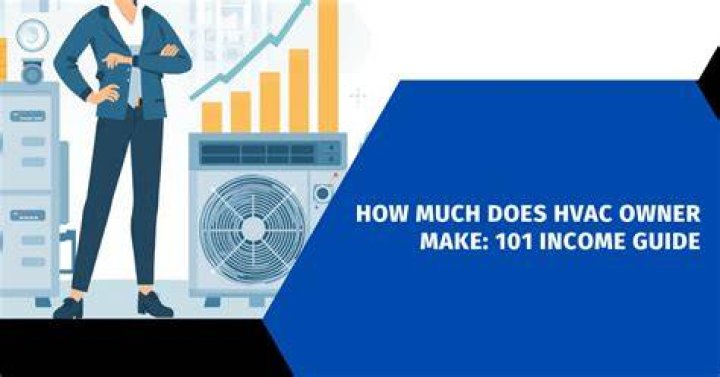 How much does the average HVAC business owner make?