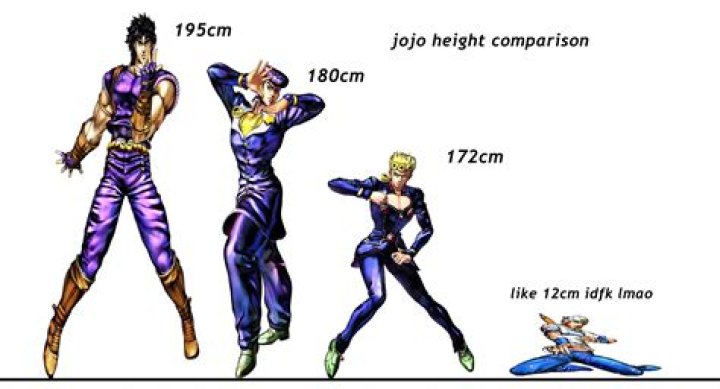 How tall is jotaro?