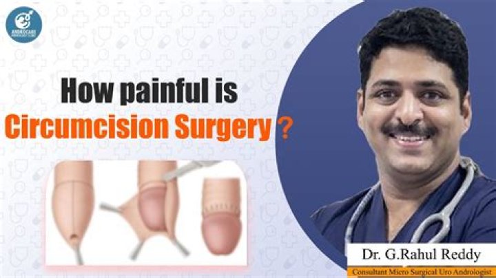 Is a circumcision painful?
