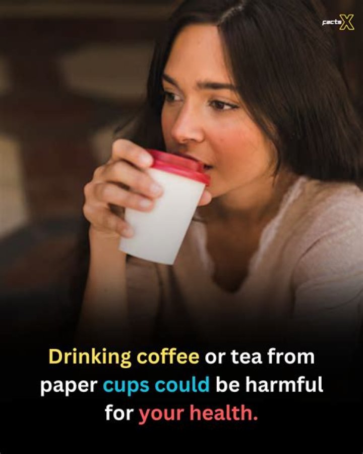 Is drinking tea in paper cups harmful?