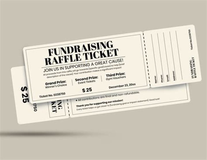 Is mailing raffle tickets illegal?