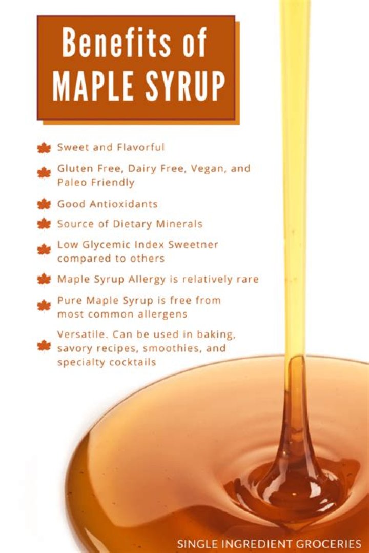 Is pure maple syrup healthy?