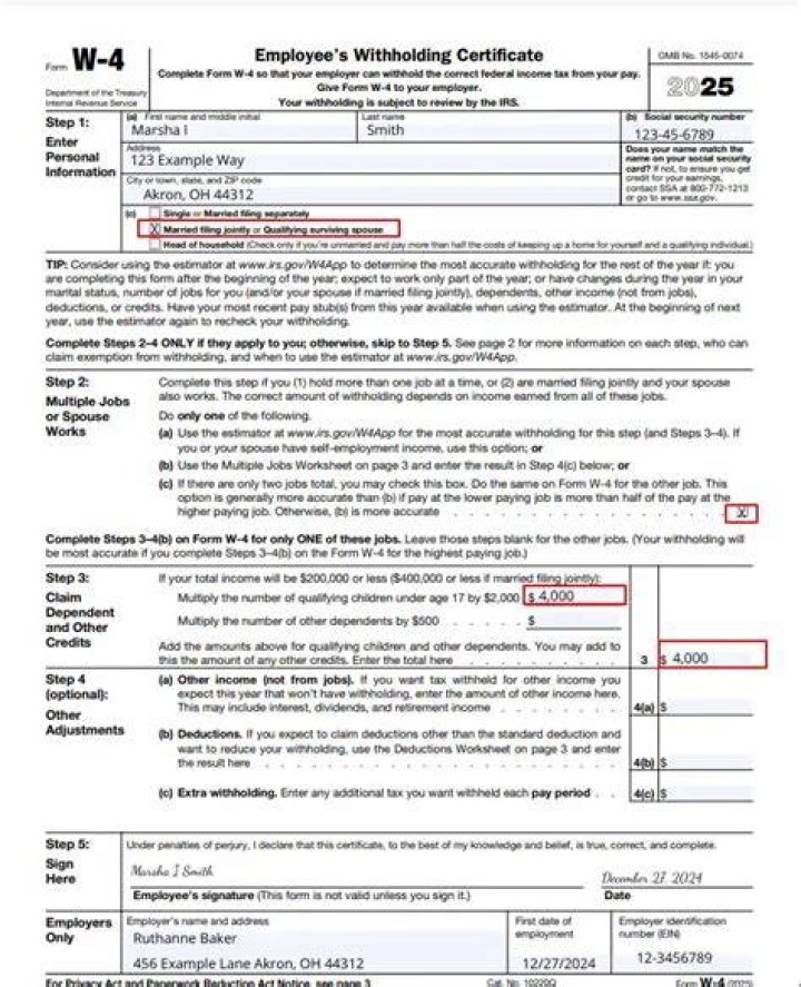 Is the new W-4 Mandatory?