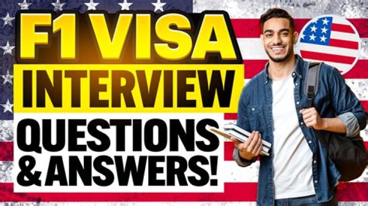 What do I need for F1 visa interview?