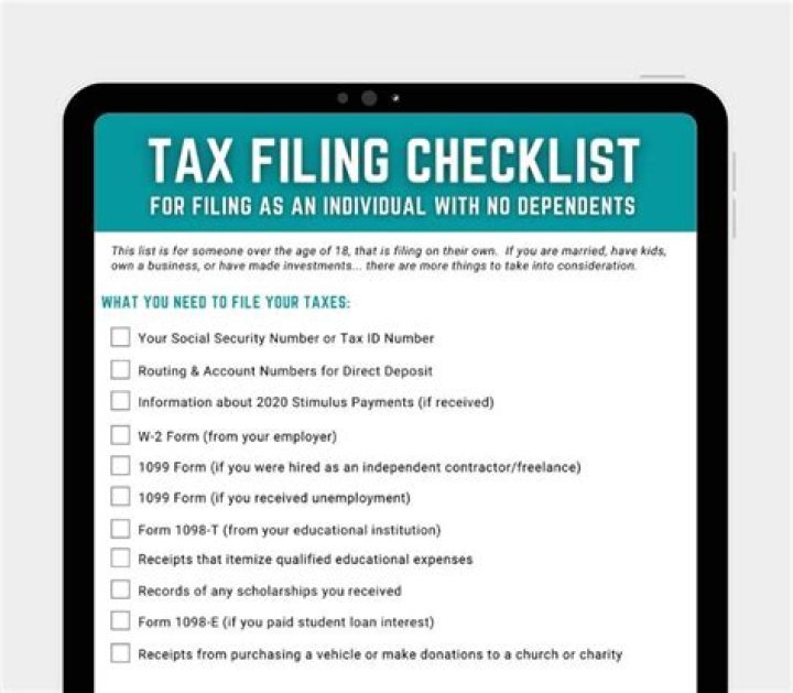 What do you include when filing taxes?