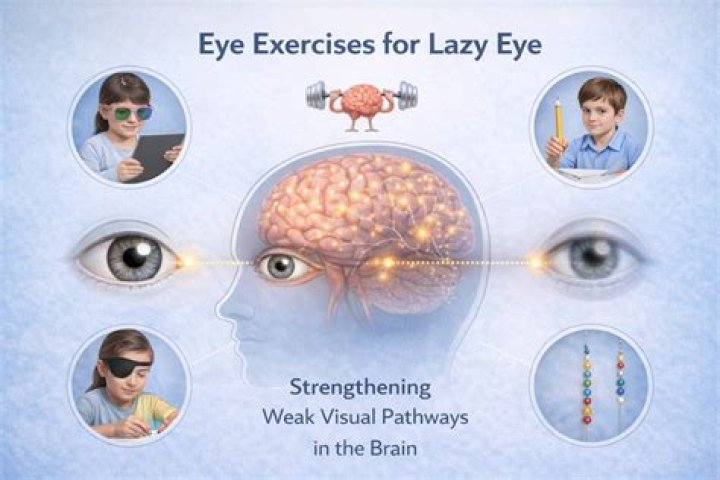 What exercises fix lazy eye?