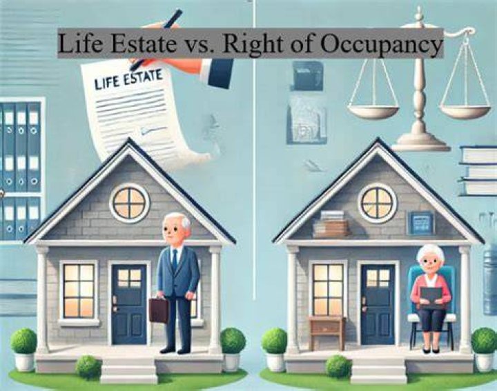 What is a life estate occupancy?