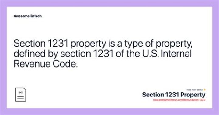 What is a Section 1231 loss?