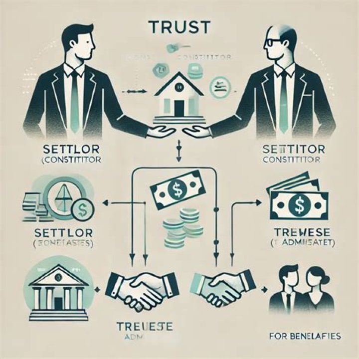 What is a trust recipient called?