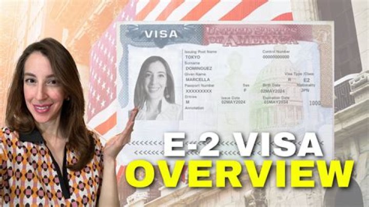 What is an E2 visa for USA?