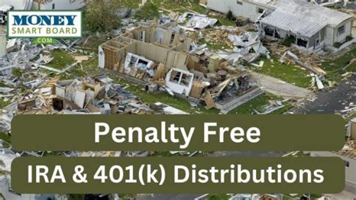 What is considered a qualified disaster area?