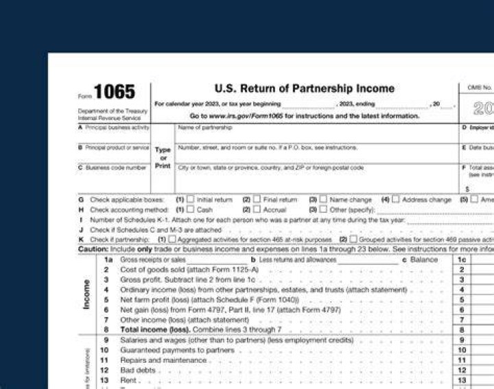 What is Schedule L on a 1065?