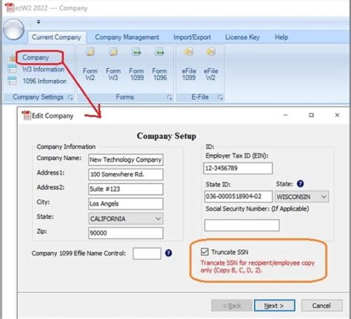 What is truncate SSN?