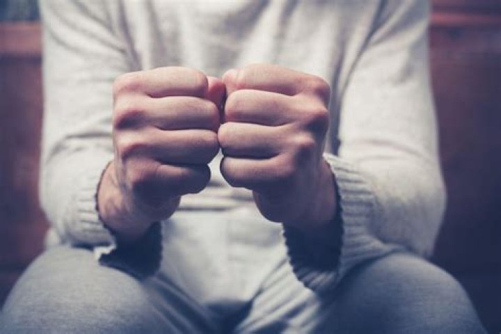 What is white knuckling?