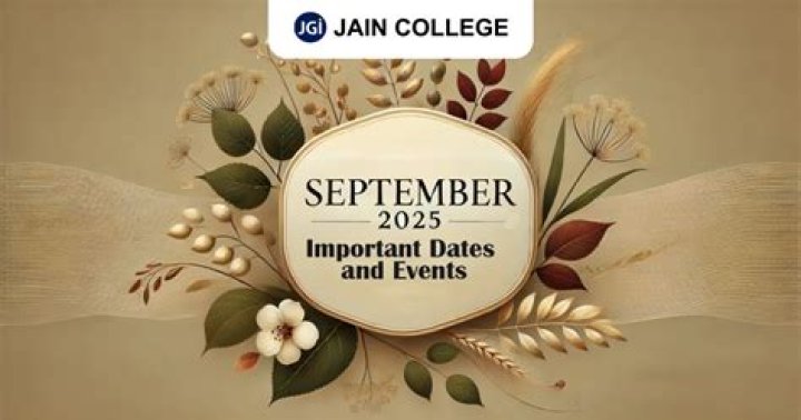 What will happen on September 12?