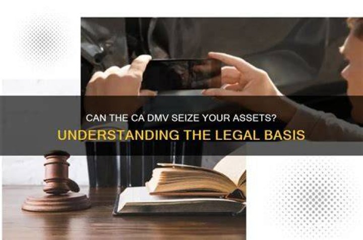 When can the government seize assets?