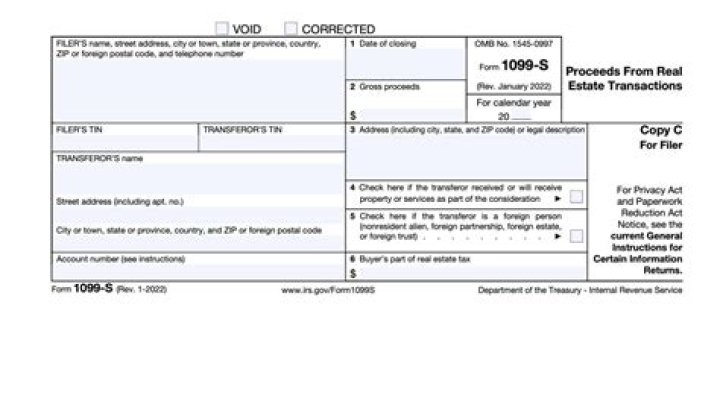 When should I expect my 1099-s?