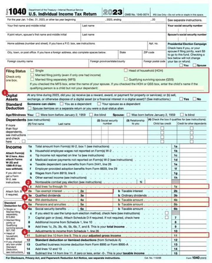 Where does HSA show up on 1040?