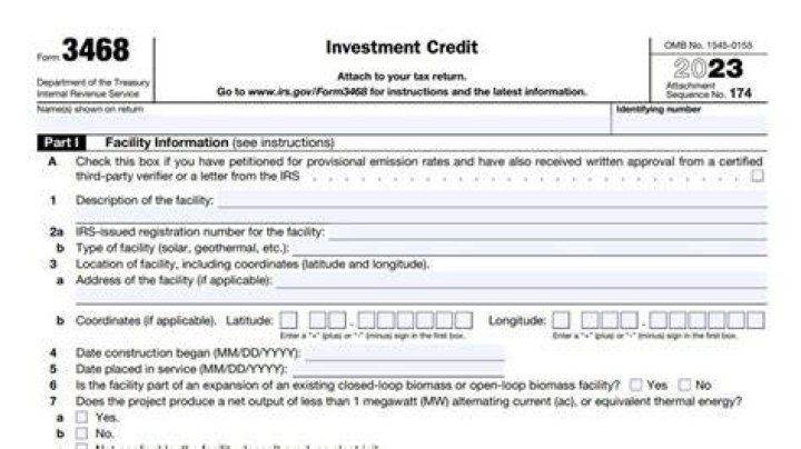 Who must file Form 3468?
