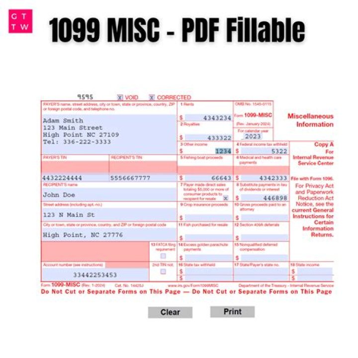 Why did I get a 1099 MISC with only box 7?