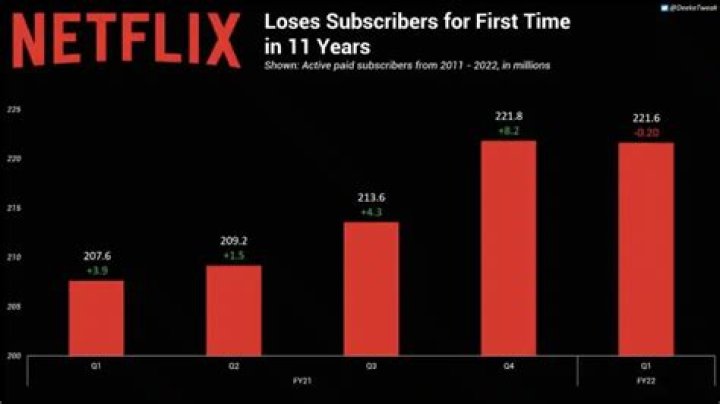 Why did Netflix lose viewers?