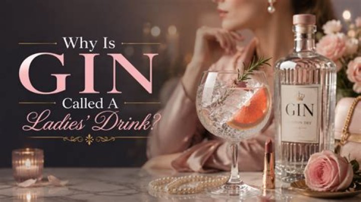 Why is gin a ladies drink?